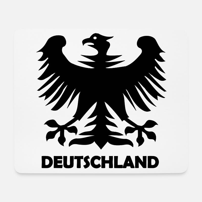 Für die Deutschen - Mousepad (Querformat) - Weiß