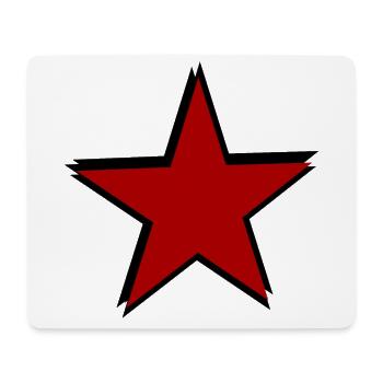 Das Symbol der Sozis - Mousepad (Querformat) - Weiß - Vorne