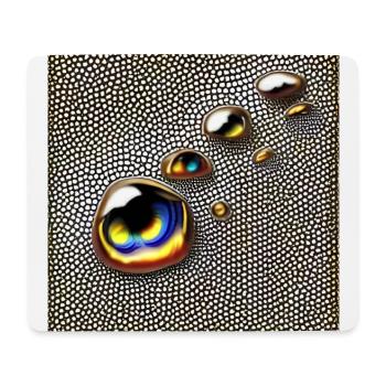 Tränen vergießen - Mousepad (Querformat) - Weiß - Vorne