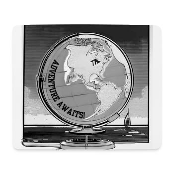 Adventure Awaits! - Mouse Pad (horizontal) - white - Front