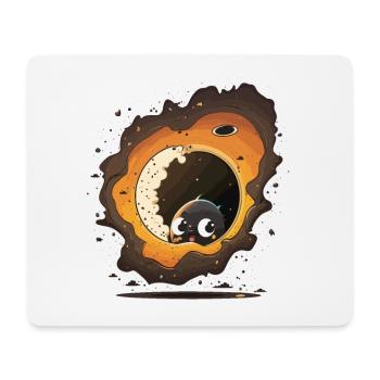 The Event Horizon - Mouse Pad (horizontal) - white - Front