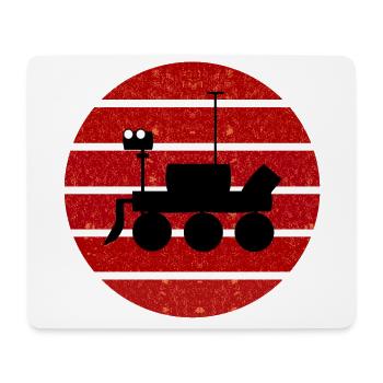Die Weltraum Entdecker - Mousepad (Querformat) - Weiß - Vorne