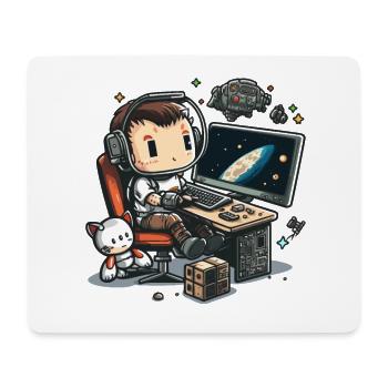 Cosmic Coding - Mouse Pad (horizontal) - white - Front
