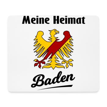 Zuhause im Badnerland - Mousepad (Querformat) - Weiß - Vorne