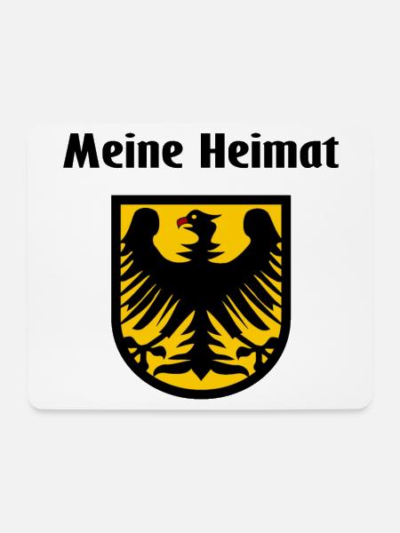 Zuhause in Germania - Mousepad (Querformat) - Weiß