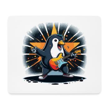 The Penguin Festival Rocker - Mouse Pad (horizontal) - white - Front