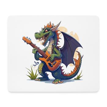 Rocking Dragon - Mouse Pad (horizontal) - white - Front