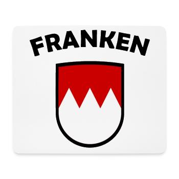 The Franks from southern Germany - Mouse Pad (horizontal) - white - Front