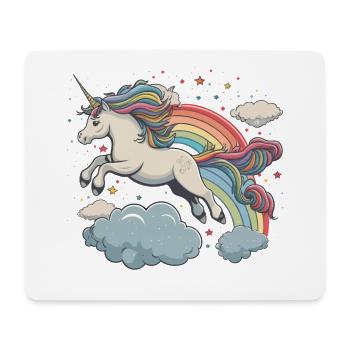 The Enchanted Unicorn - Mouse Pad (horizontal) - white - Front