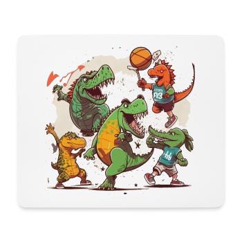 Les Jeux Dino - Tapis de souris (format paysage) - blanc - Devant