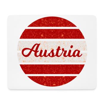 At home in Austria - Mouse Pad (horizontal) - white - Front