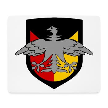 For the Germans - Mouse Pad (horizontal) - white - Front