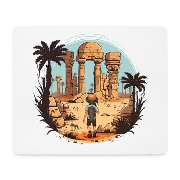 Arts martiaux : combatif - Tapis de souris (format paysage) - blanc - Devant