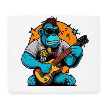 Gorilla-Groove - Mousepad (Querformat) - Weiß - Vorne