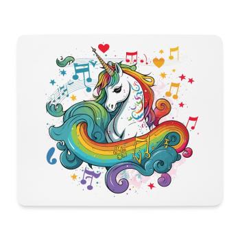 Rainbow Rhapsody - Mousepad (Querformat) - Weiß - Vorne