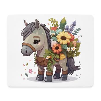 Blooming Beauty - Mouse Pad (horizontal) - white - Front