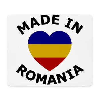 Ein Herz für Rumänien - Mousepad (Querformat) - Weiß - Vorne