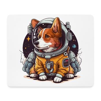 Canine Cosmos - Mouse Pad (horizontal) - white - Front