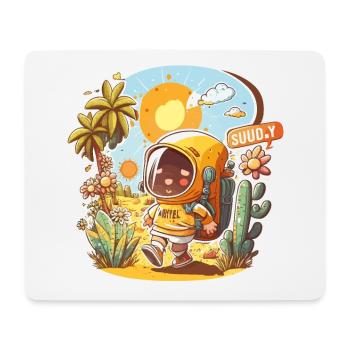 L’aventure vous attend - Tapis de souris (format paysage) - blanc - Devant