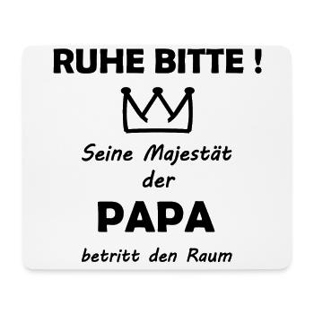 Der beste Papa - Mousepad (Querformat) - Weiß - Vorne