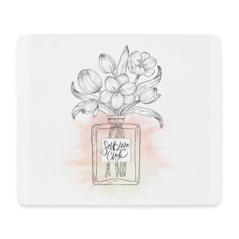 Club d’amour de soi - Tapis de souris (format paysage) - blanc - Devant