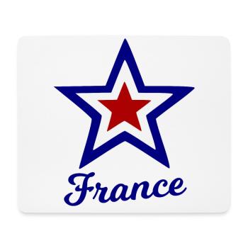 Die Heimat in Frankreich - Mousepad (Querformat) - Weiß - Vorne
