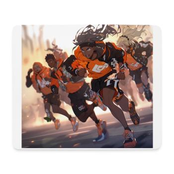 Final sprint! - Mouse Pad (horizontal) - white - Front