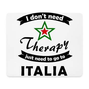 At home in Italia - Mouse Pad (horizontal) - white - Front