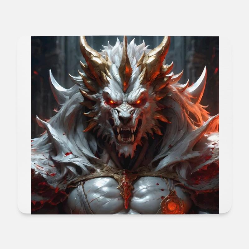 Werewolf King - Mouse Pad (horizontal) - white