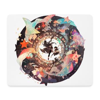 Sprint au Coeur de l'Univers - Tapis de souris (format paysage) - blanc - Devant