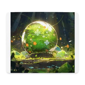 Im Herzen des Dschungels - Mousepad (Querformat) - Weiß - Vorne