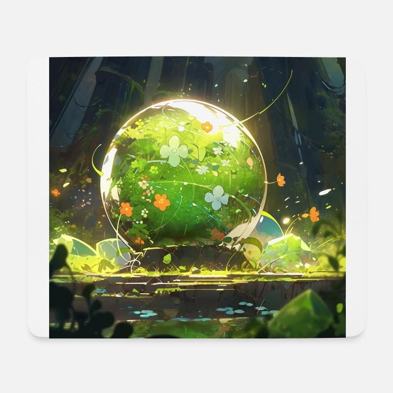 Im Herzen des Dschungels - Mousepad (Querformat) - Weiß