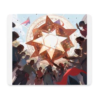 Das Fest der Sonne ☀ - Mousepad (Querformat) - Weiß - Vorne