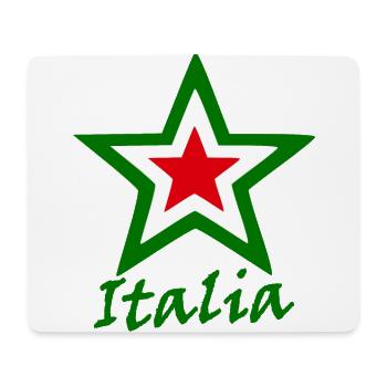 Italy in the south of Europe - Mouse Pad (horizontal) - white - Front