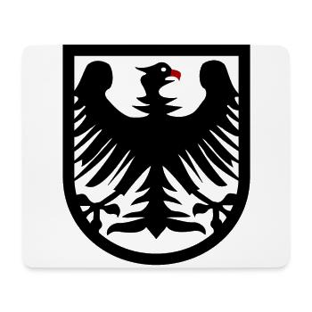 Le mythe de l’Allemagne - Tapis de souris (format paysage) - blanc - Devant