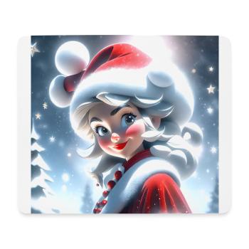 Frohe Weihnachten #1 - Mousepad (Querformat) - Weiß - Vorne