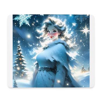 Frohe Weihnachten #14 - Mousepad (Querformat) - Weiß - Vorne