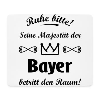 Der König aus Bayern - Mousepad (Querformat) - Weiß - Vorne