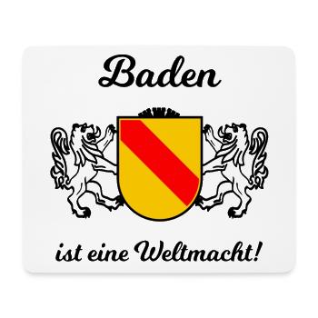 Meine Heimat im Badnerland - Mousepad (Querformat) - Weiß - Vorne