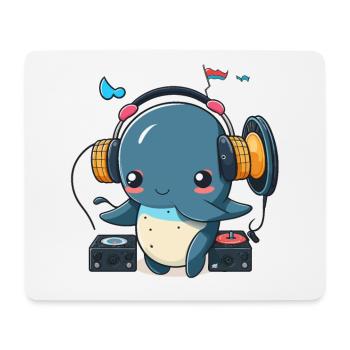Wal-Beats - Mousepad (Querformat) - Weiß - Vorne