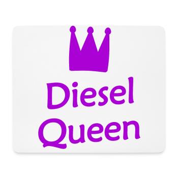 La princesse du diesel et de l’essence - Tapis de souris (format paysage) - blanc - Devant