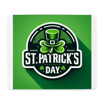 St Patrick's Day - Mouse Pad (horizontal) - white - Front