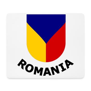 Die Fans aus Rumänien - Mousepad (Querformat) - Weiß - Vorne
