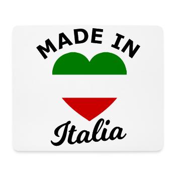 Liebe aus Italien - Mousepad (Querformat) - Weiß - Vorne