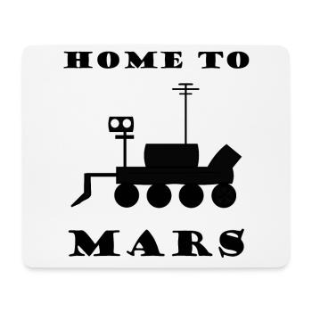 Die Heimat auf Mars - Mousepad (Querformat) - Weiß - Vorne