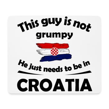Sommer in Kroatien - Mousepad (Querformat) - Weiß - Vorne
