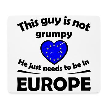 The European Elections - Mouse Pad (horizontal) - white - Front