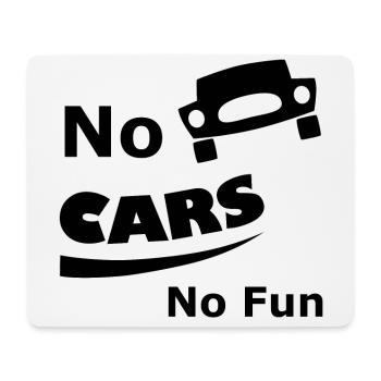 For the car freaks - Mouse Pad (horizontal) - white - Front