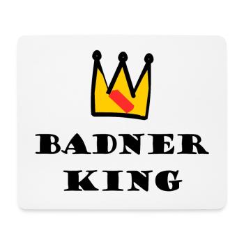 Der König des Badnerlands - Mousepad (Querformat) - Weiß - Vorne