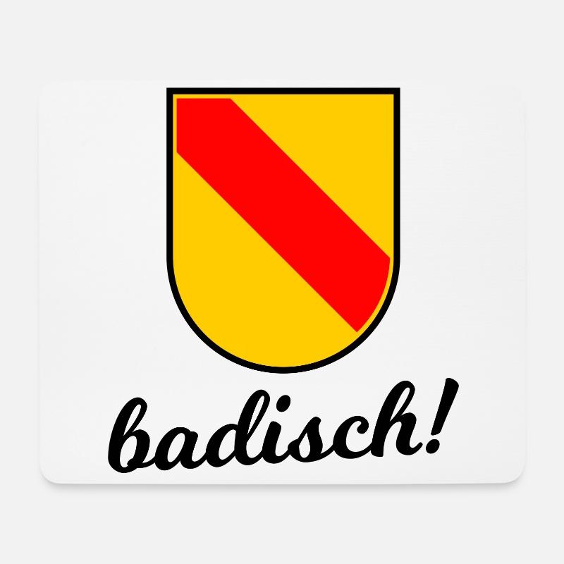 Das Großherzogtum Baden - Mousepad (Querformat) - Weiß